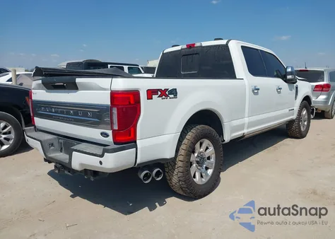 2022 Ford F-250 Platinum z USA, uszkodzony, nr VIN 1FT7W2BT2NED12752